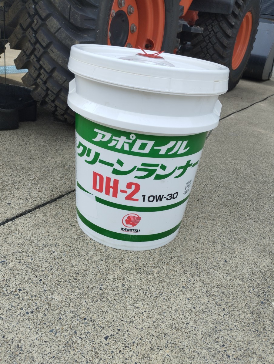  出光 アポロオイル クリーンランナー DH2 10w30 残14L イデミツ 20Lペール缶 トラック バス 重機 建機 ハイエース ディーゼルオイル(エンジンオイル)｜売買されたオークション情報、yahooの商品情 エンジンオイル