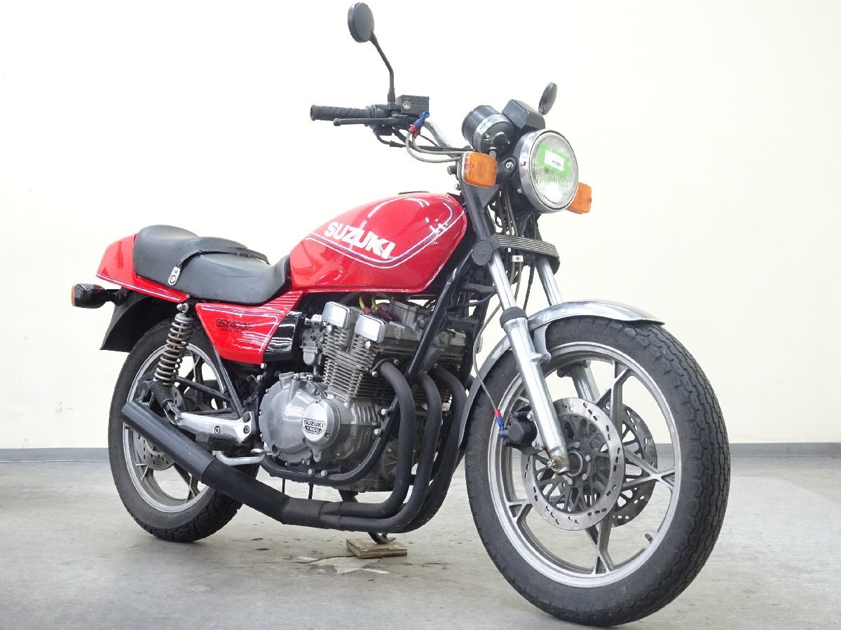 スズキ GSX400F 【動画有】 ローン可 GS40XF 旧車 キャブ車 絶版車