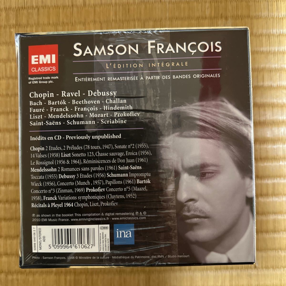 未開封サンソン・フランソワ全集 36 CD［EMI］ 未開封サンソン