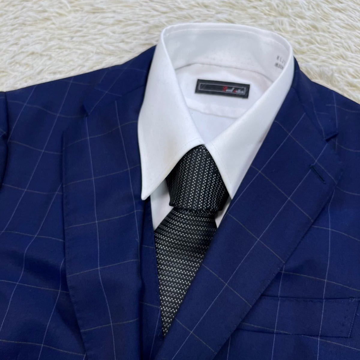 美品！ヒルトン【圧巻の3ピース】HILTON スーツ セットアップ