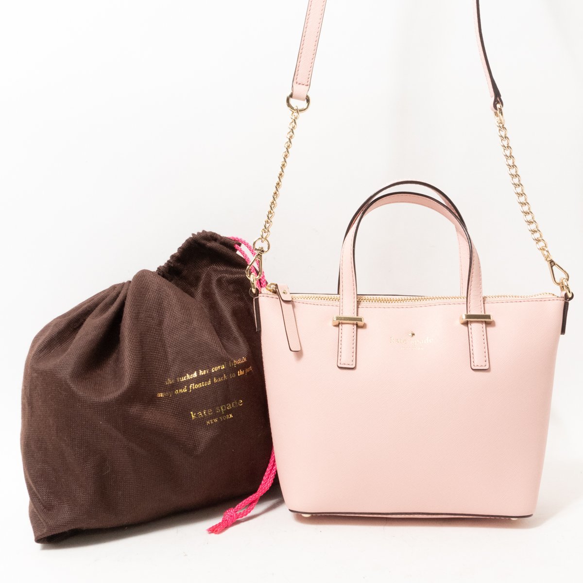 レディース 【良品】kate spade レザー 2WAY ショルダーバッグ 