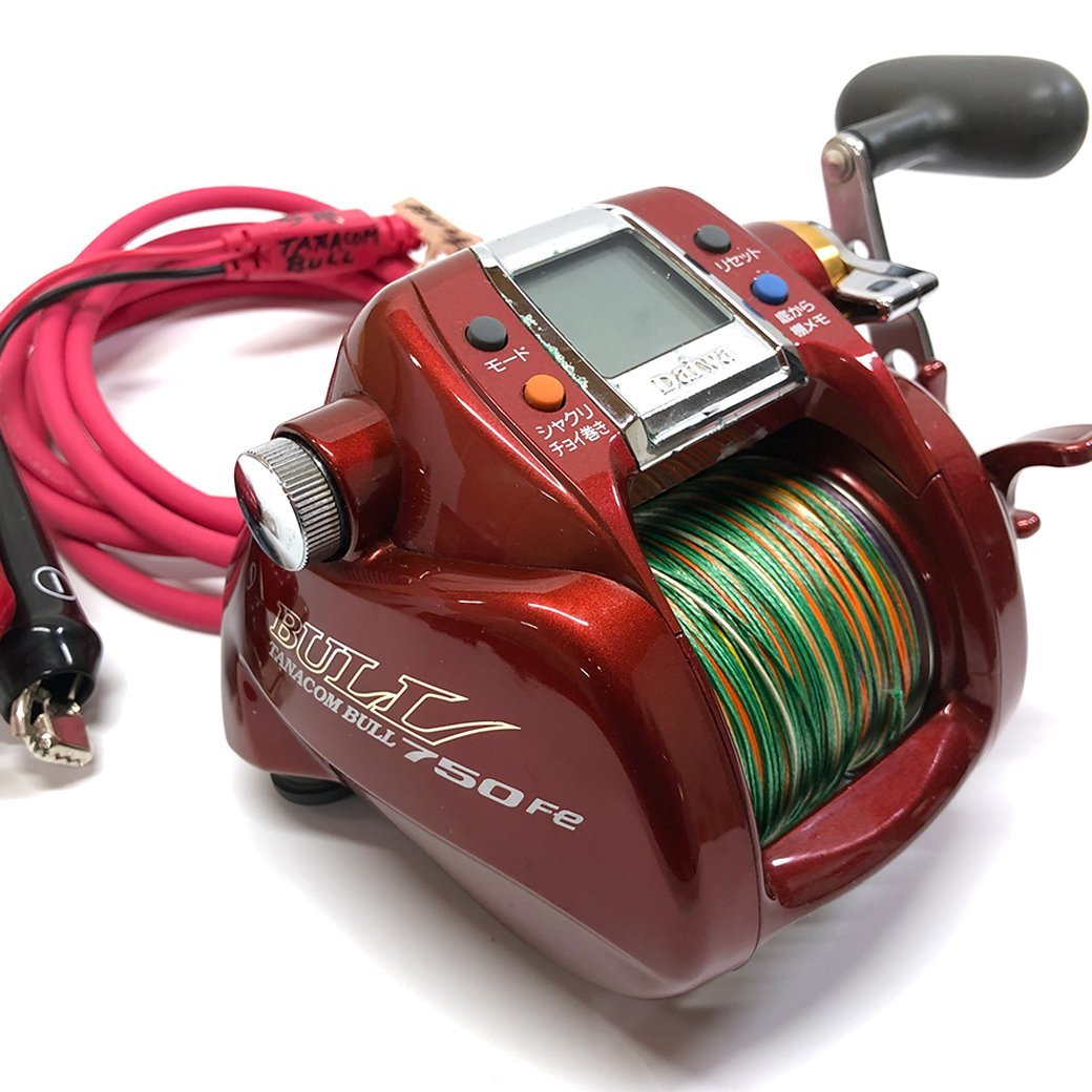 MiyaEpoch440-2SPEED　ミヤエポック440-2スピード収納バック ミヤエポック(Miya Epoch) 440 2SPEED ライン ケーブル付き【中古美品