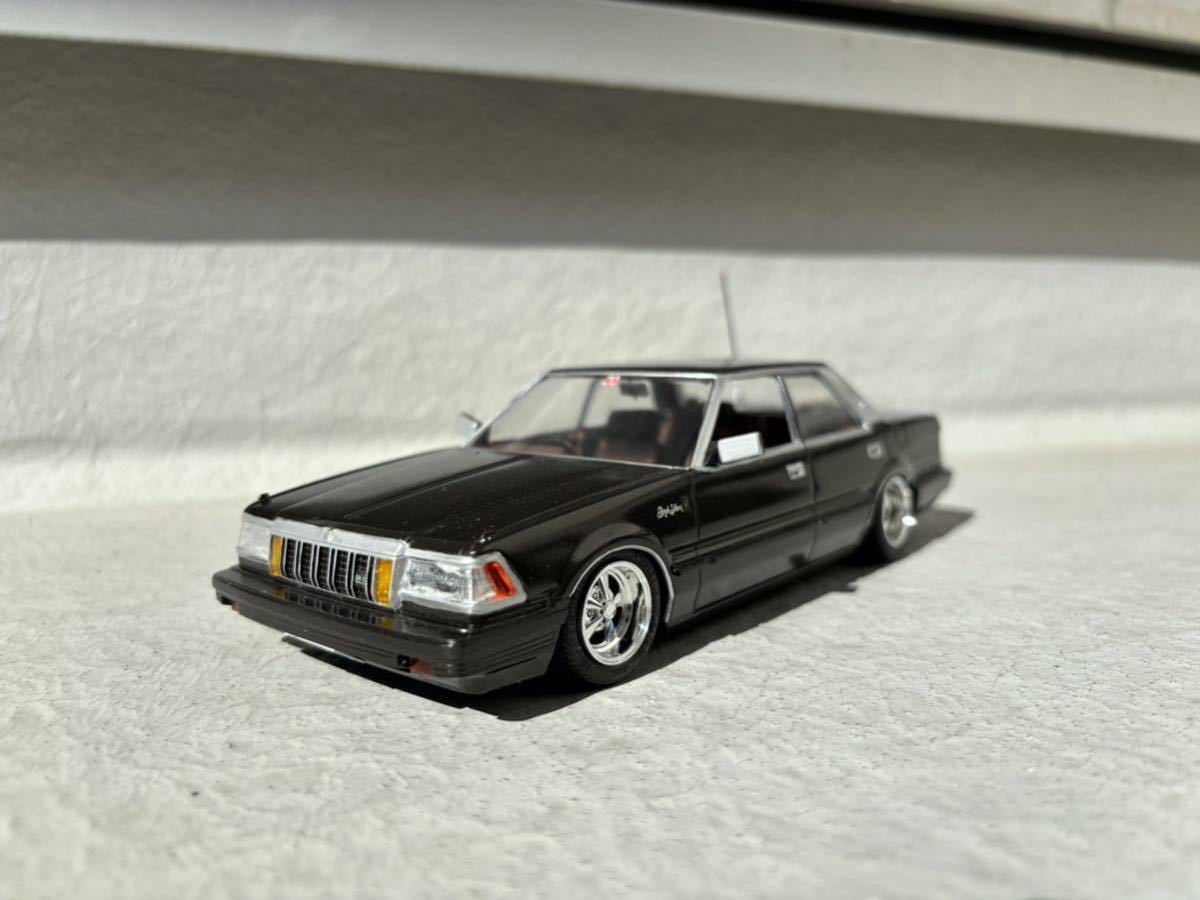 フジミ製、MS120クラウン、完成品！！1/24、125、TOYOTA、ハチマル 