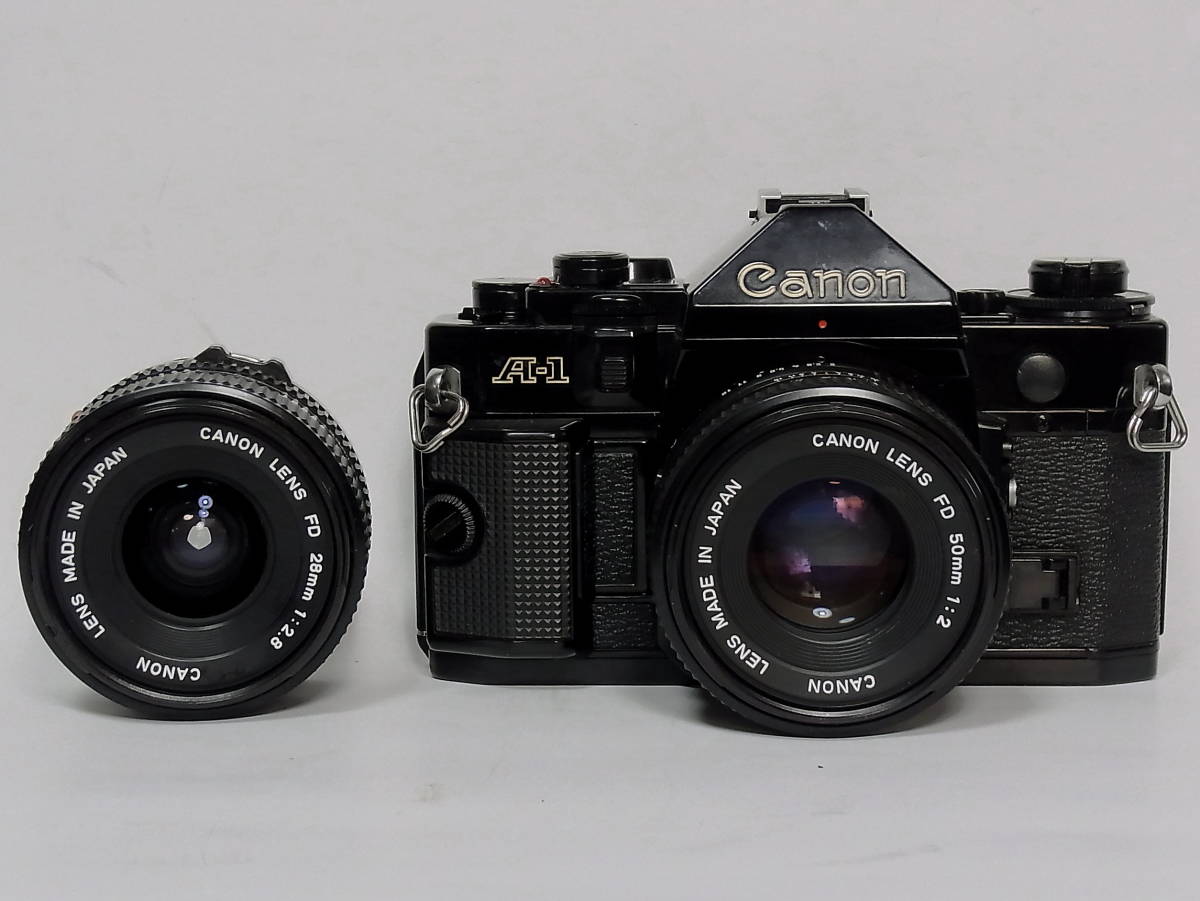 Canon 50mm A-1 Lens Film Camera SLR for with NFD FD – F1.4 - Black MK