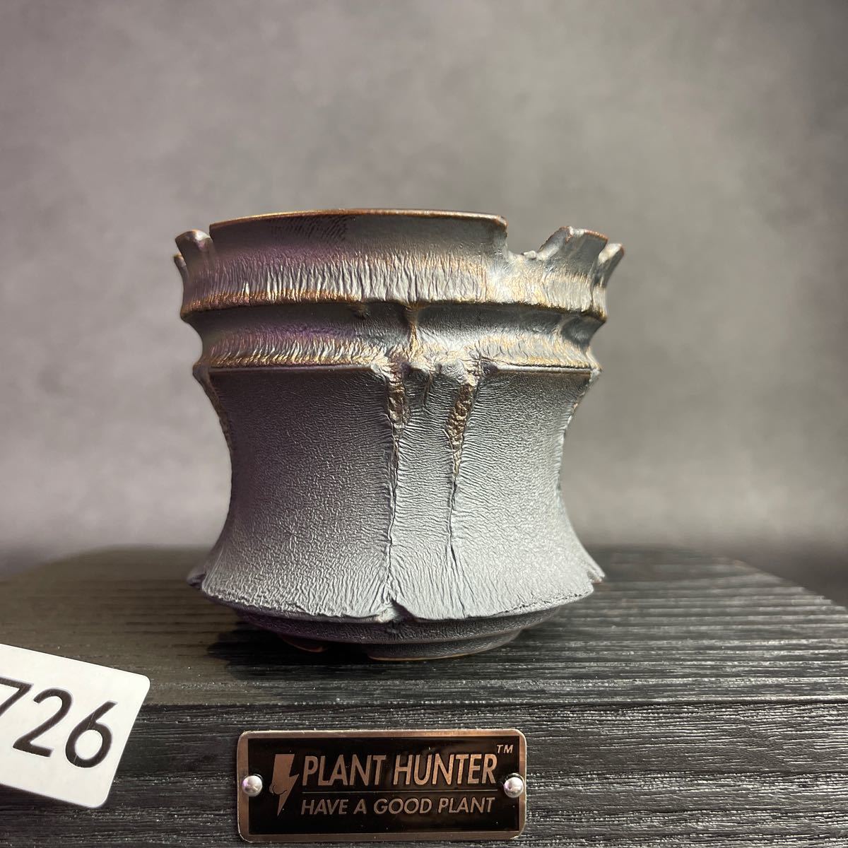 は726 Mサイズ 植木鉢 陶器 検（塊根植物 アガベ パキプス invisible ink raw life factory SRL 信楽焼 伝市鉢カタチ製作所 グラキリス