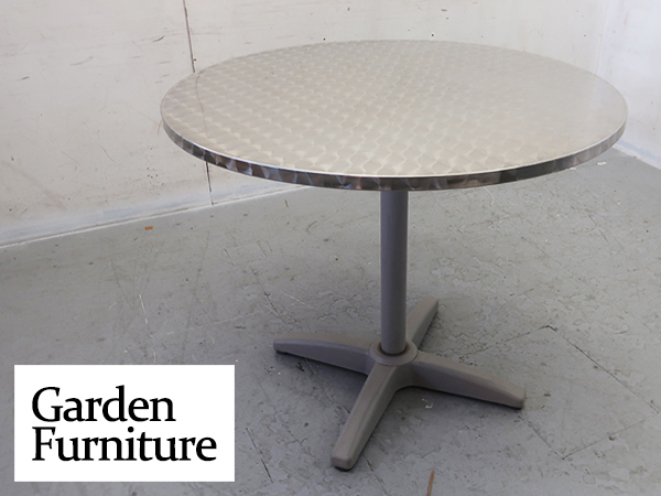 ■P918■TRIFON■ガーデンファニチャー■ガーデンテーブル/カフェテーブル■全天候型■