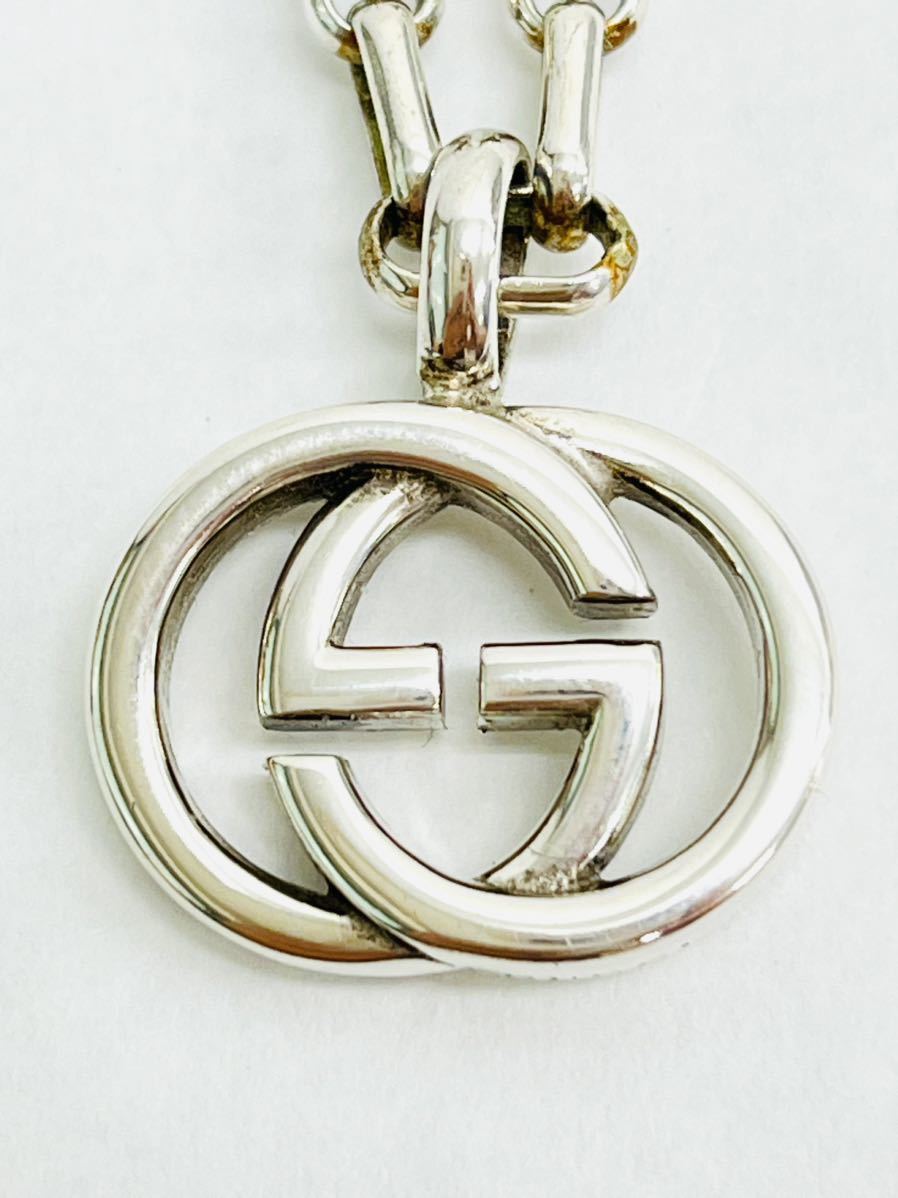 I♪ GUCCI グッチ インターロッキングG SV925 ネックレス アクセサリー