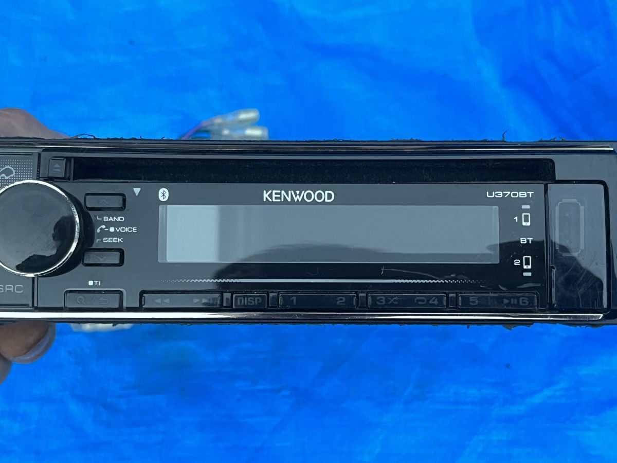 S3 ケンウッド オーディオ U370BT 1DIN CD/USB/iPod/Bluetooth