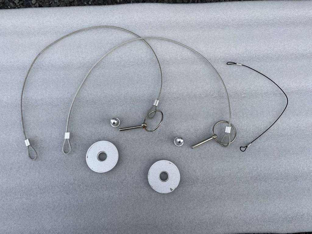 ■ボンネットピン ダミー ボンピン 汎用 旧車 レーシングカー 等に