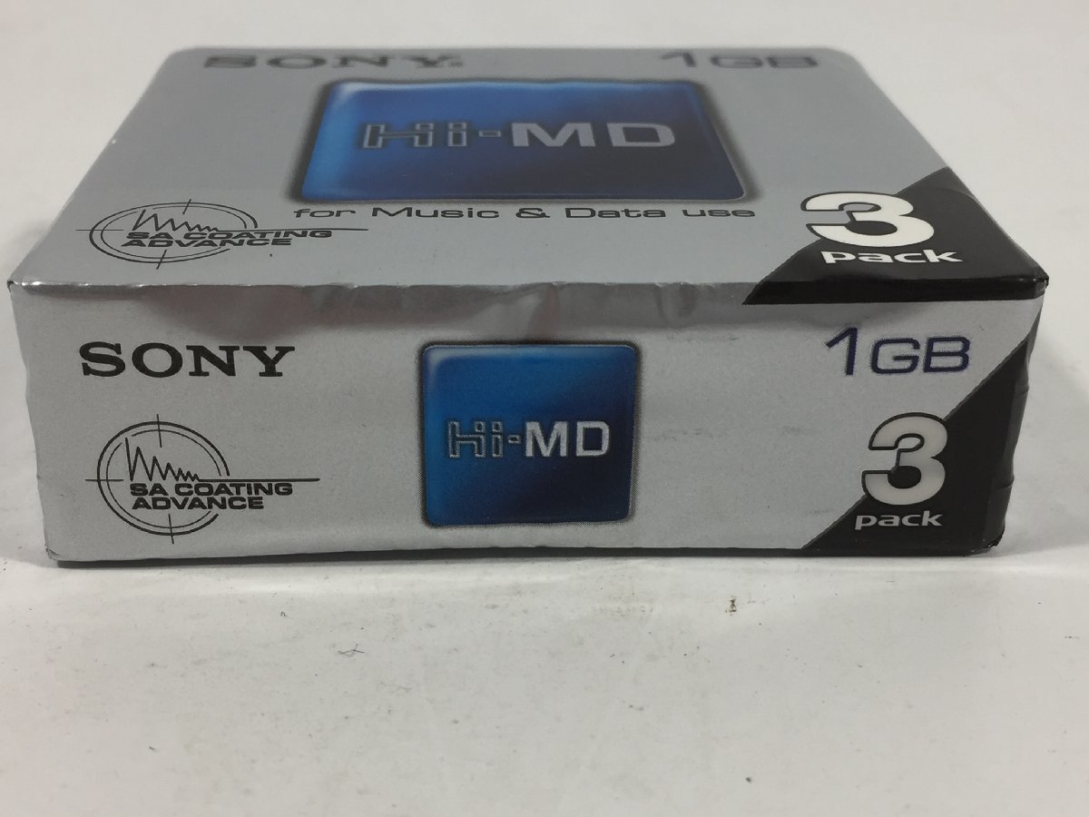 希少 未開封SONY ソニー Hi-MD MDディスク 3HMD1GA 1GB ソニー