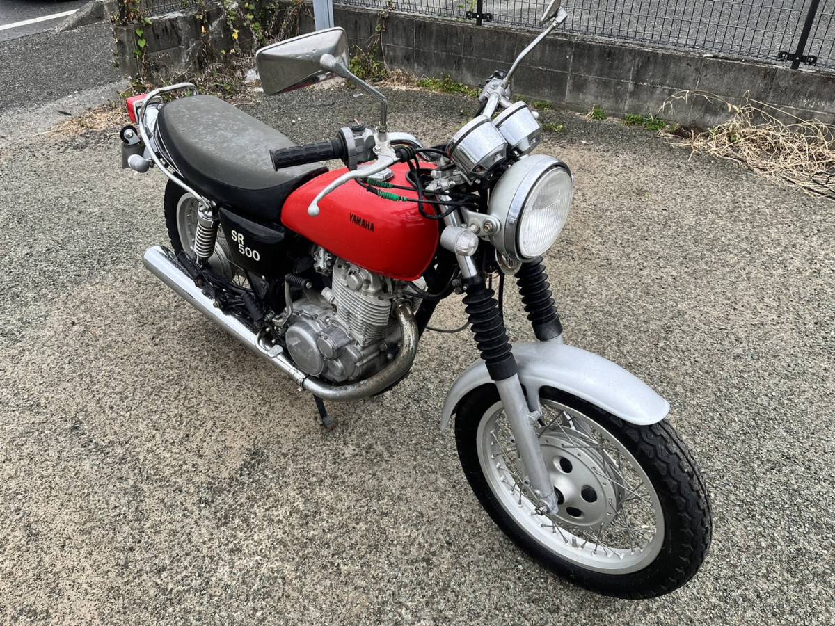 ★熊本発　ヤマハバイク　SR500　型式：1JN　初度：H2年★