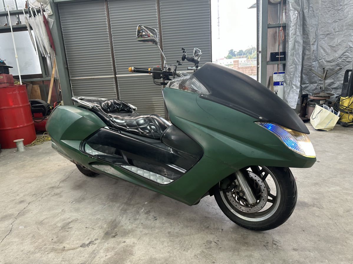 【埼玉発】【現状販売】【引取限定】ヤマハ　マグザム250 SG17 実働書類有、自賠責残有　※マジェスティ、スカイウェーブ、フォルツァ