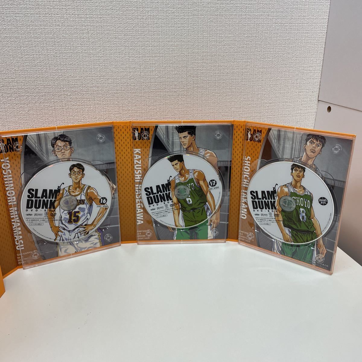 1円スタート】 SLAM DUNK DVD-BOX 全18枚組 スラムダンク 全101話収録