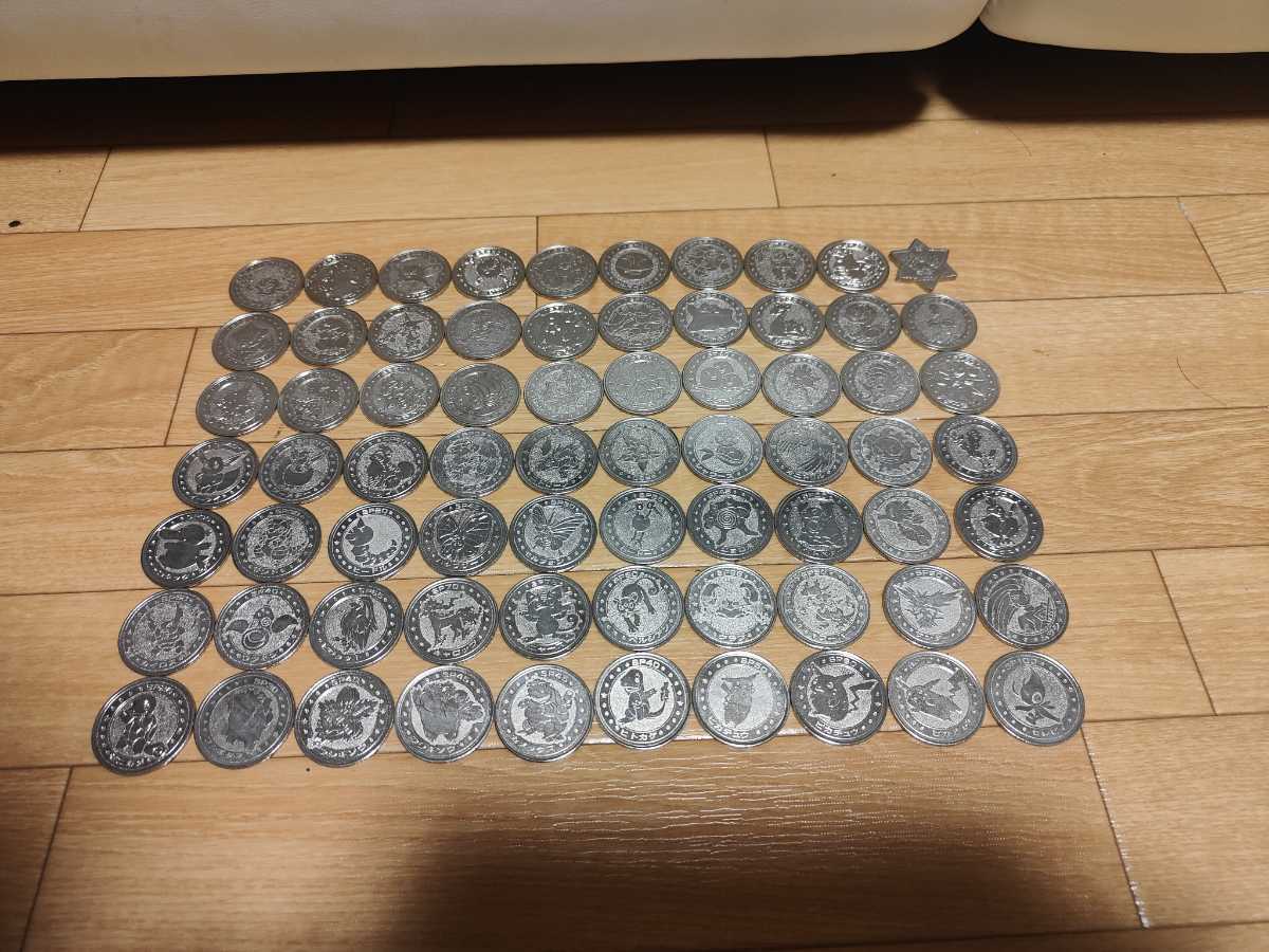 1円スタート 希少 レア 当時物 ポケモン コイン メダル シルバー 