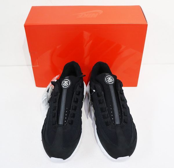 NIKE (ナイキ) Stussy × Air Max 95 ”Black” / ステューシー × エア マックス 95 ”ブラック”834668-001 未使用品 28cm /S00325