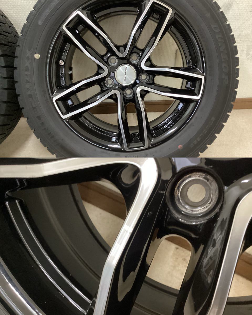 中古ホイール】 EURO TECH GAYA5 16インチ 6.5J +44 5H PCD108 ハブ径 