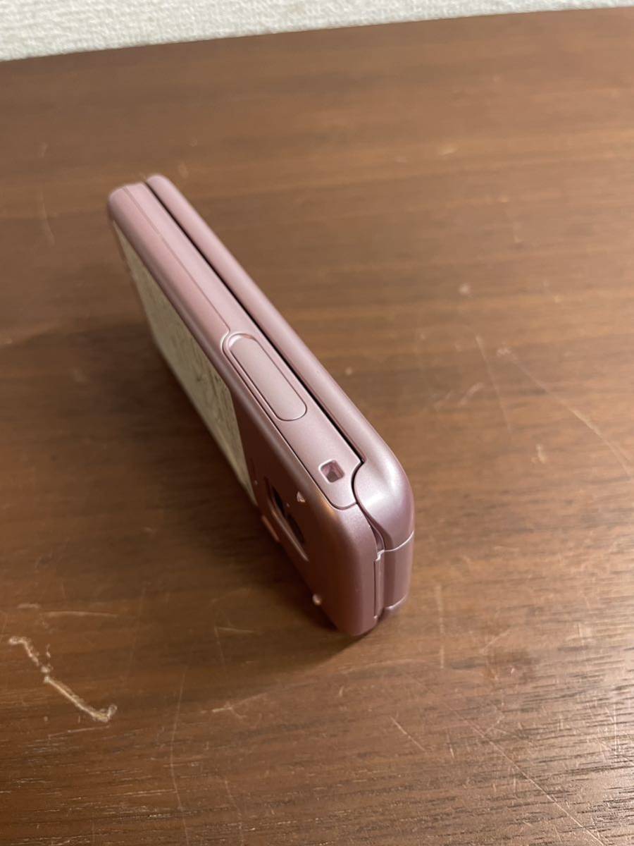 美品】 ドコモ docomo F-01M らくらくホン ピンク 動作品 純正卓上