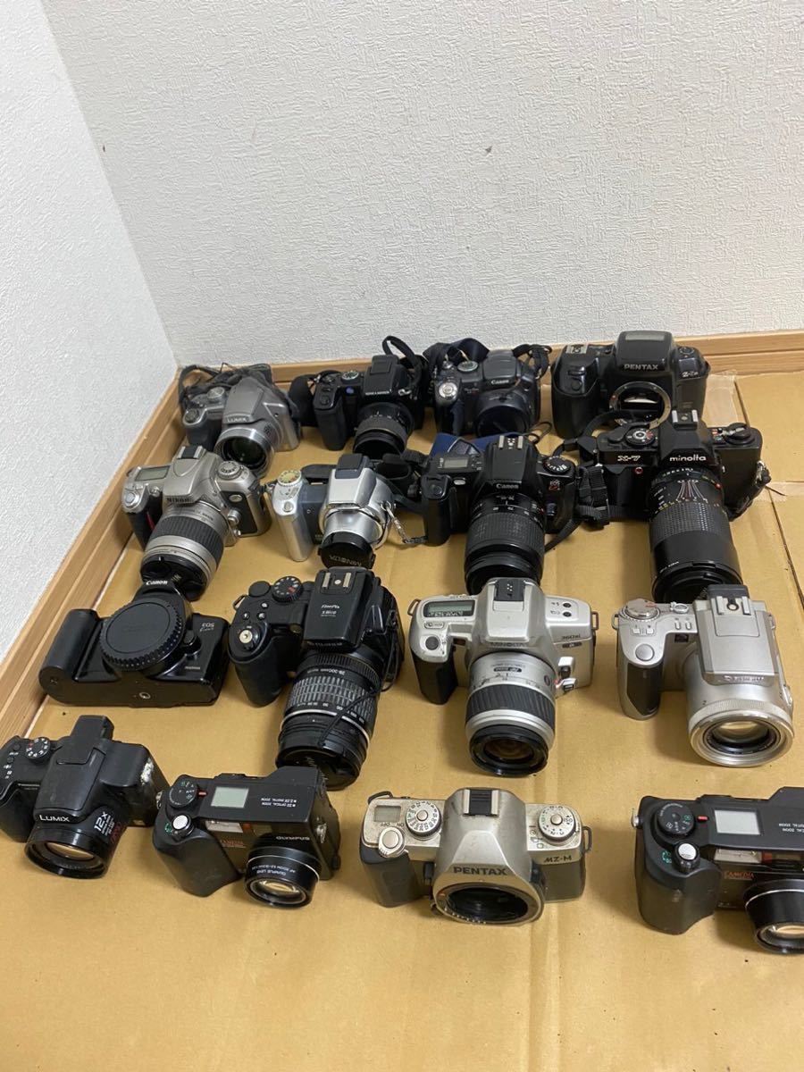 フィルムカメラ デジタルカメラCanon EOS Pentax minolta panasonic 大量に販売されて