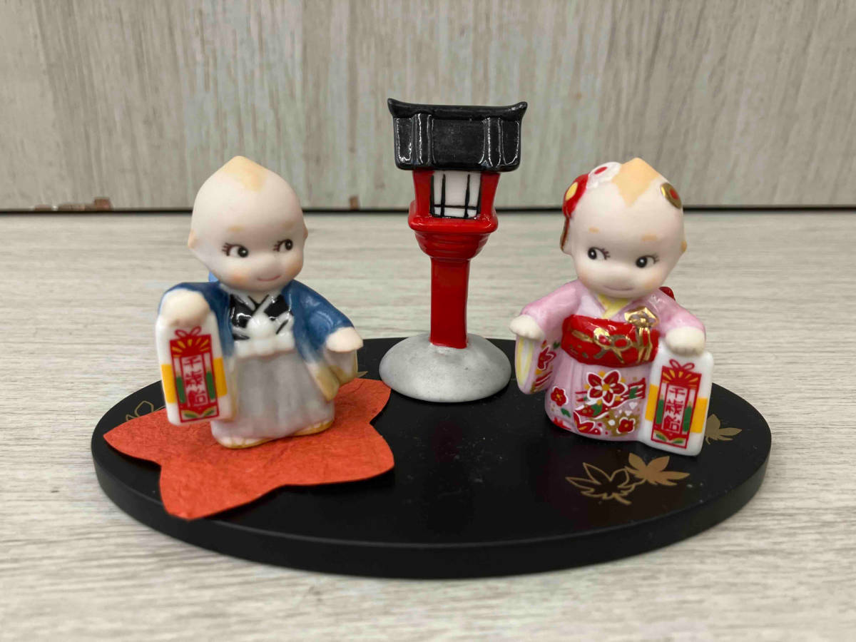 歳時記 ローズオニールキューピー 陶器 フィギュア セット 置物 