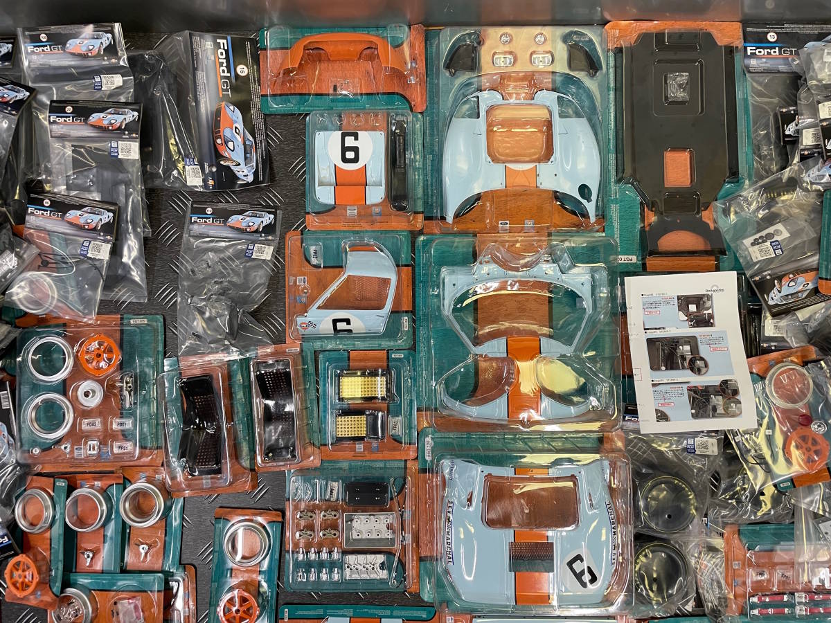 デアゴスティーニ 未完成 全巻未開 1/8 フォードGT40 全巻1~110　新品 送料無料 