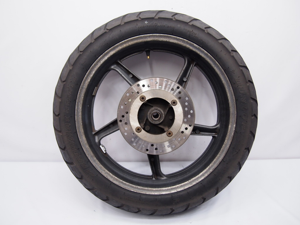 VTR250純正リアホイール4.00×17Jディスク.スプロケ付き.MC33キャブ車