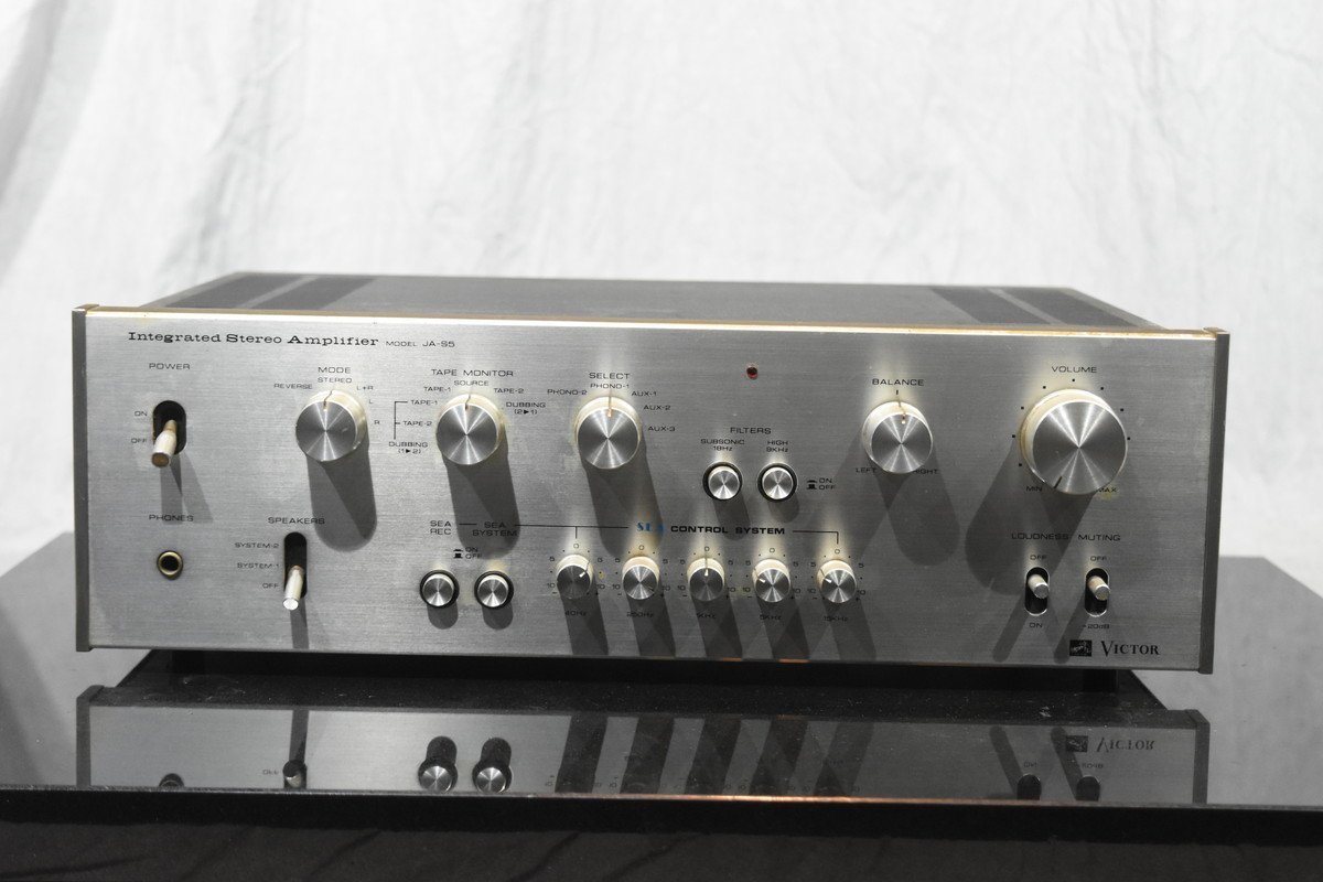 ビクター JA-S5 プリメインアンプ1973年頃