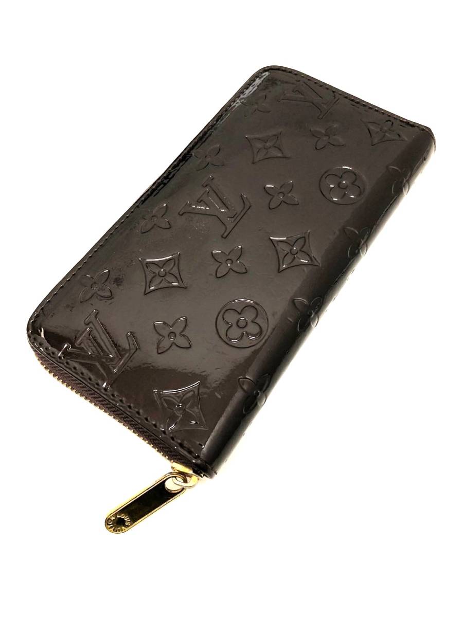 LOUIS VUITTON ルイヴィトン ヴェルニ ジッピーウォレット ワイン