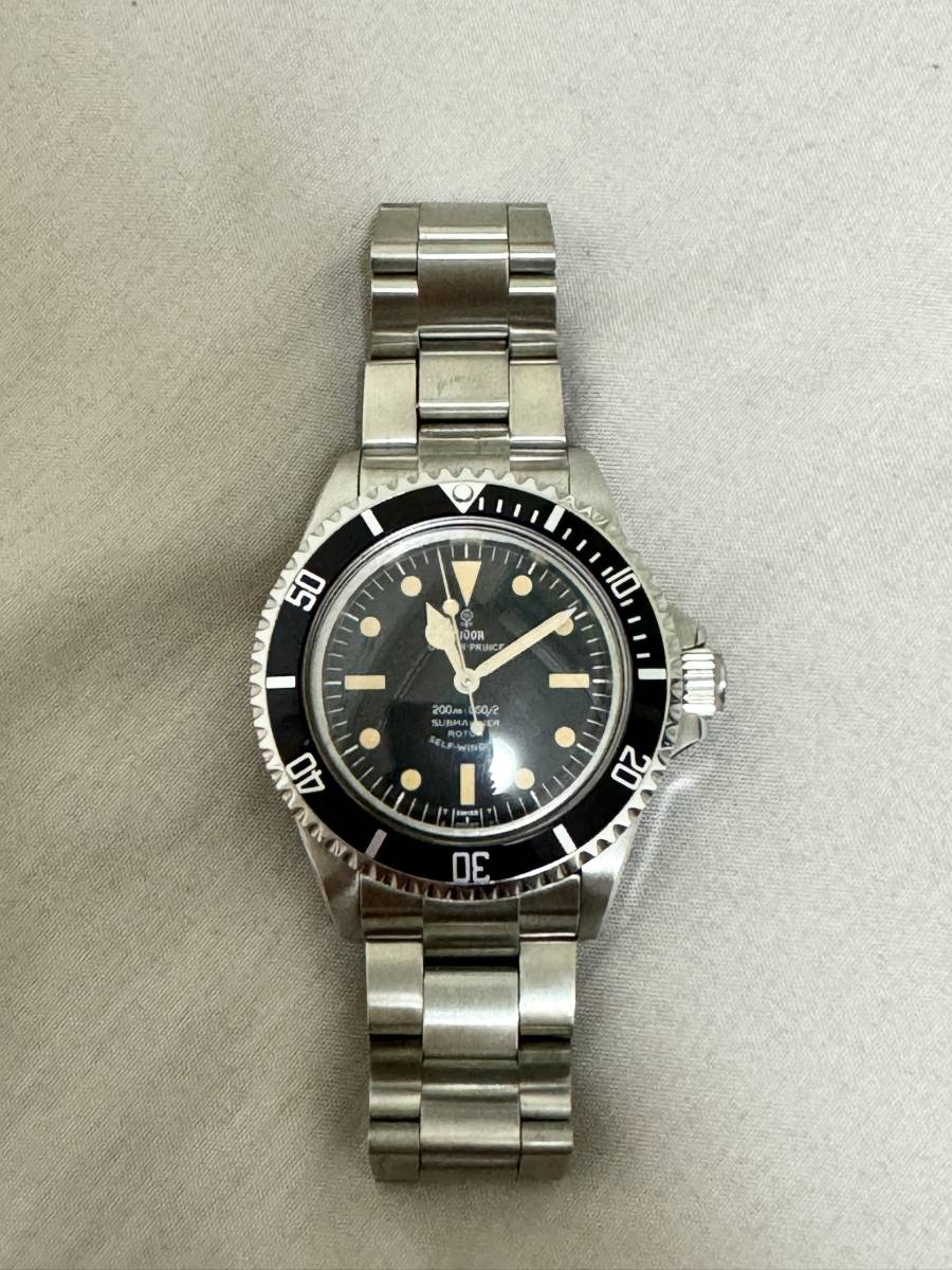TUDOR／サブマリーナ Ref.7016/0 黒文字盤 2483ムーブメント 希少 正規品