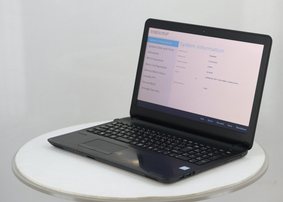 VAIO VJPH11C11N VAIO　Core i5 7300HQ 2.50GHz 4GB ■現状品