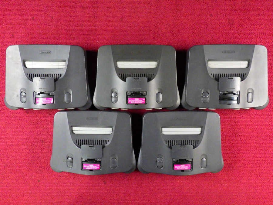 NINTENDO N64 本体 黒 ターミネーターパック付き 20台セット まとめ