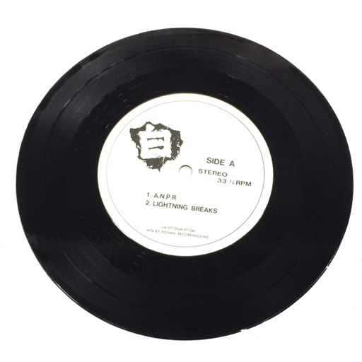 KPP-RECORDS FIRE 白 KURO レコード STEREO 331/3RPM Japanese PUNK