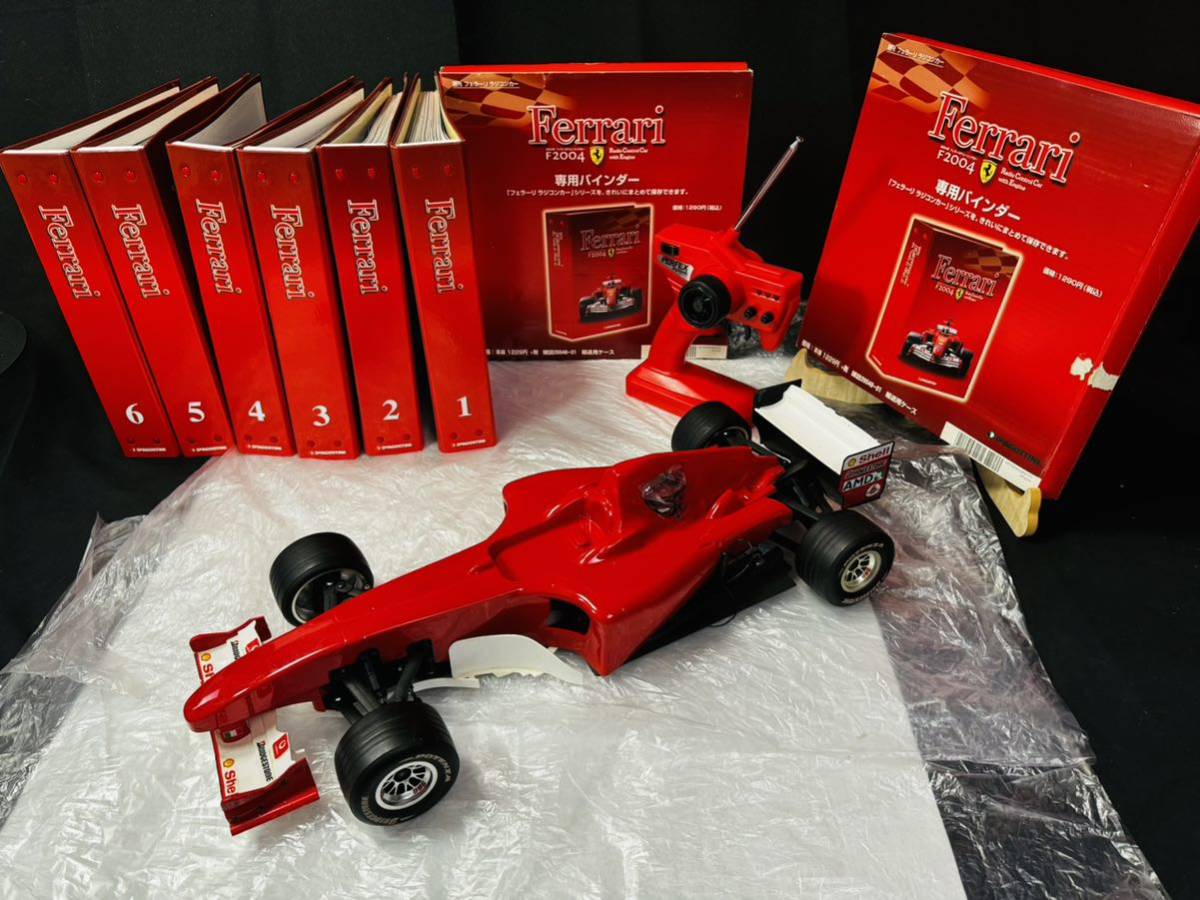 高品質，得価 &Xi; 週刊フェラーリラジコンカー 2004年 F1レーシングカー 1/8スケール 1号 78号 セット 全78巻 組立済 デアゴスティーニ/248406/118-61(レーシングカー)｜売買されたオークション情報、yahooの商品情 レーシングカー