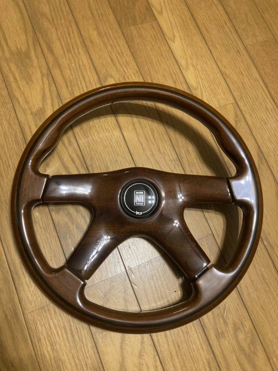 Nardi Gara 4⁄4 Wood Steering Wheel 365mm NARDI ガラ4
