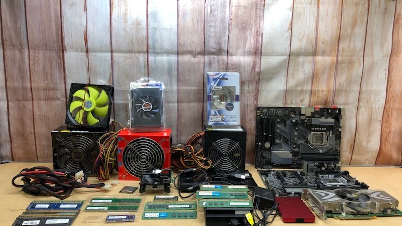 ジャンク】 PCパーツ まとめ売り 電源 グラフィックボード
