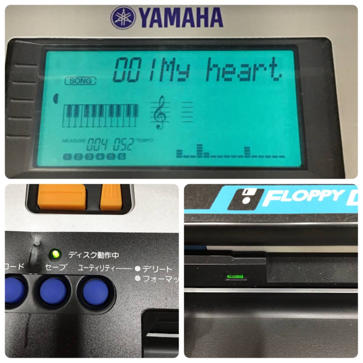 23R387 ジ7 YAMAHA ポータトーン PSR-340 61鍵盤 電子ピアノ