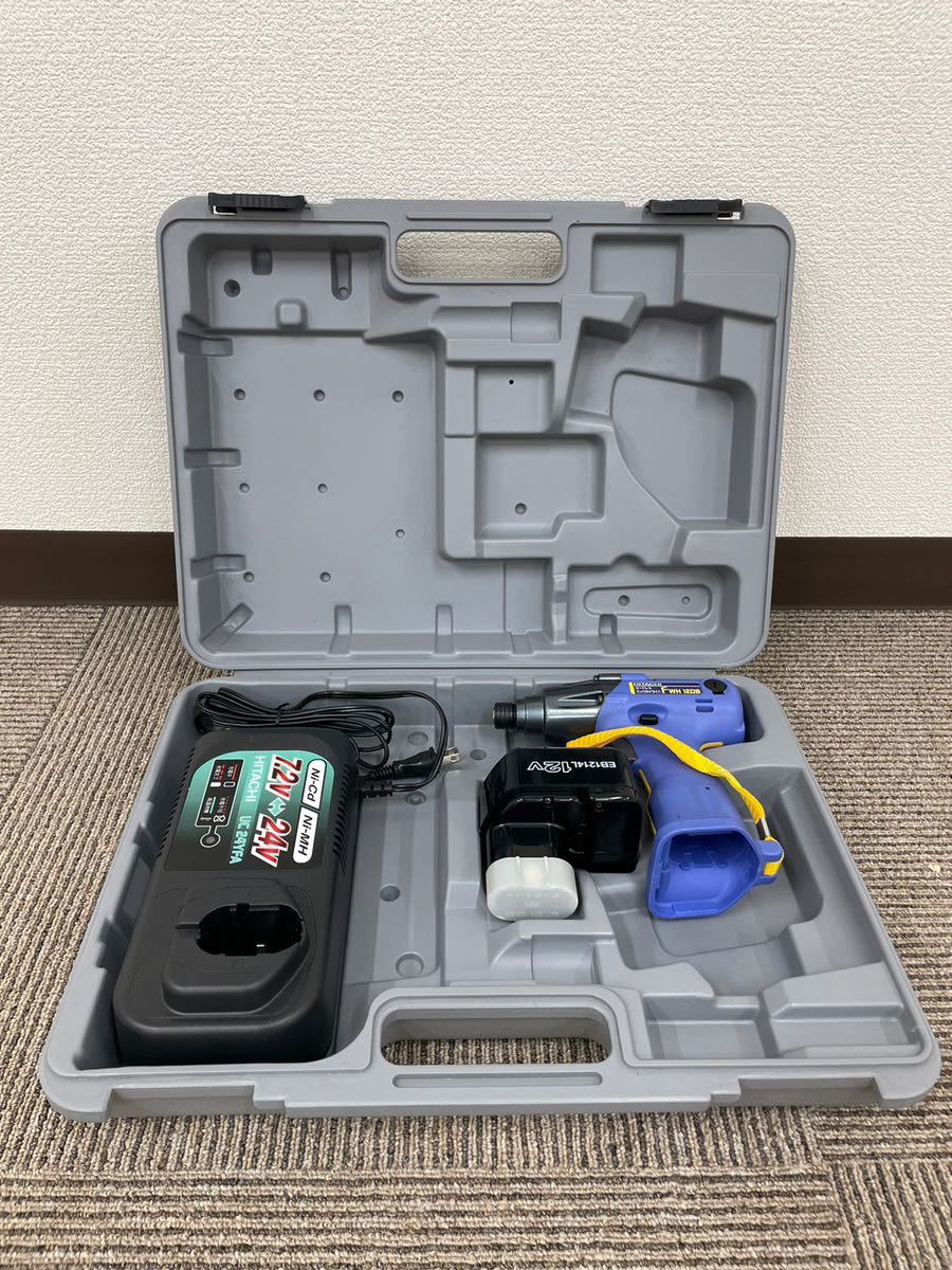 豊富な，人気SALE 003/10 通電 み HITACHI 日立 12mm コードレス インパクトドライバー FWH 12DB 急速充電器バッテリー UC 24YFA DIY(本体)｜売買されたオークション情報、yahooの商品情報をアーカイブ公開 - オークファン インパクトドライバ