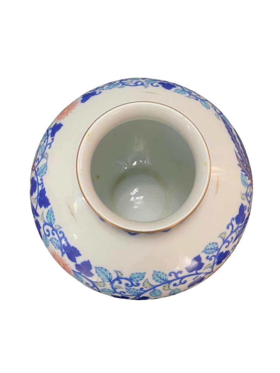 Y-146【香蘭社謹製 鳳凰 花瓶 箱有 花器 壺 有田焼】 有田焼 花瓶|有田焼の