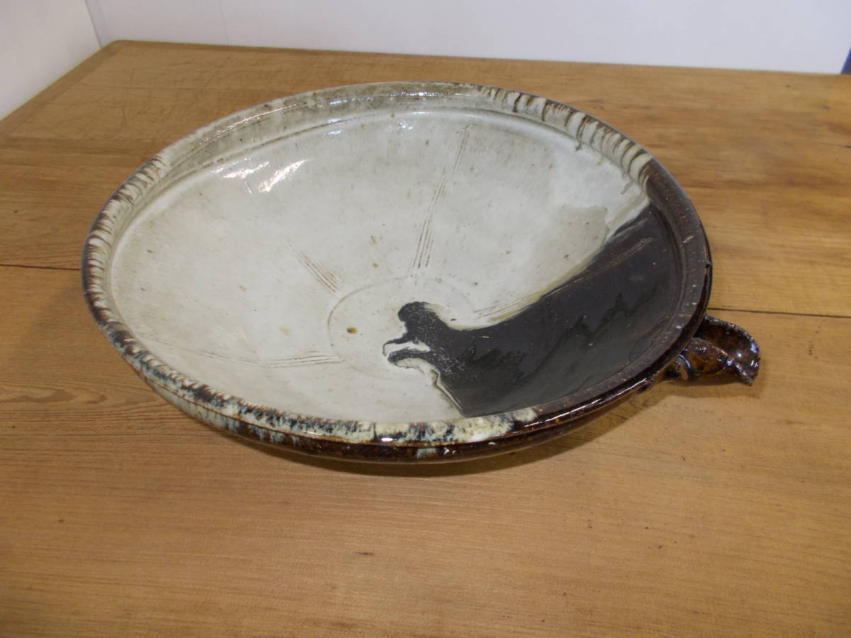 ★古い東北民藝窯・堤焼・片口こね鉢★★アンティーク★