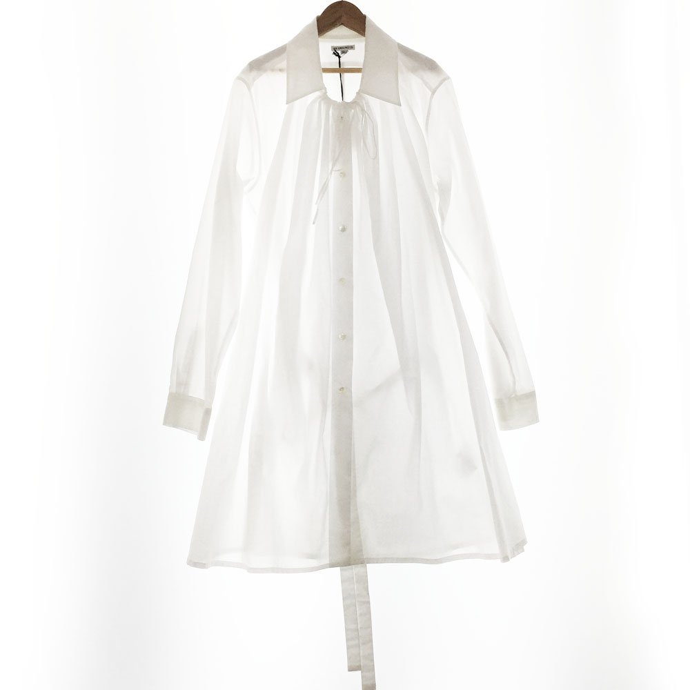 ANN DEMEULEMEESTER アンドゥムルメステール 長袖アシンメトリー  