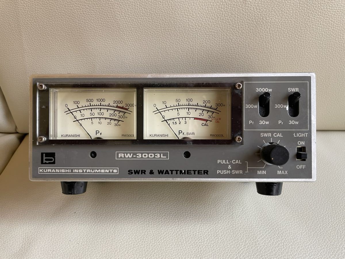KURANISHI RW-3003L SWRワットメーター クラニシ SWR計/RW-3003L RW-3003L KURANISHI Yahoo!オークション