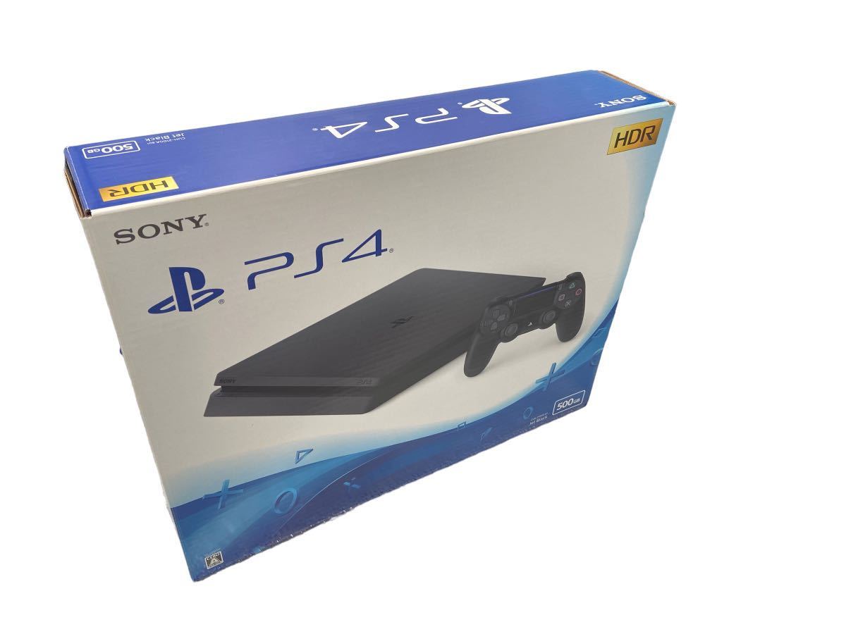 gH029c [動作品] SONY PS4 CUH-2100A B01 500GB ジェットブラック Jet 