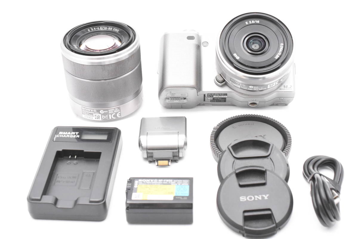 カメラ SONY α NEX-5 ソニー E 18-55 レンズセット