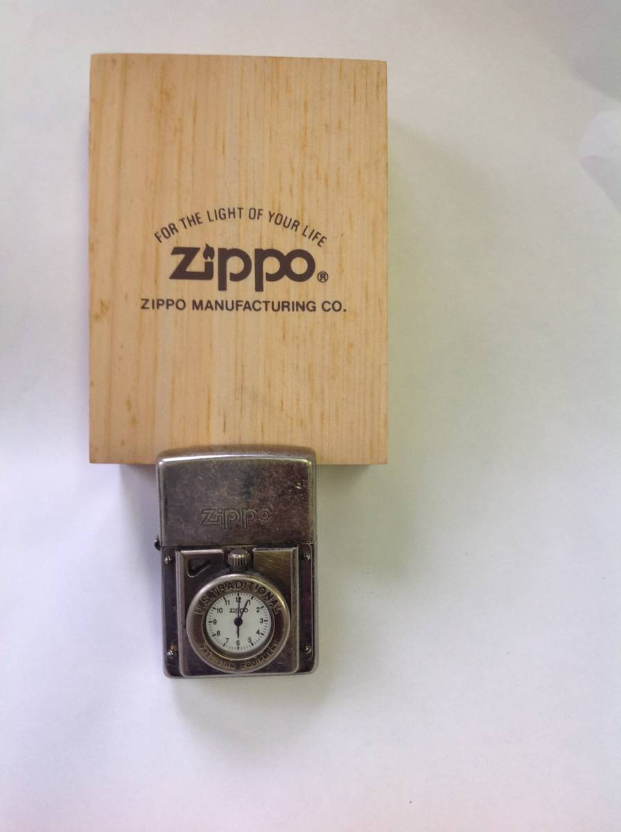 ZIPPO ジッポー タイムライトTL-11 US TRADITIONAL 喫煙具 中古(タウン 