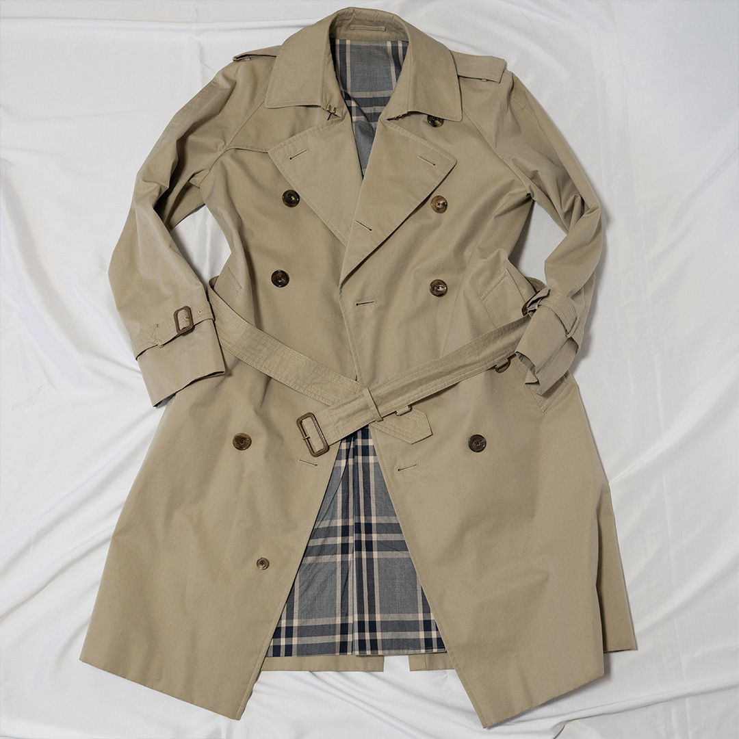 三陽山長【三陽商会】トレンチコート　 6（170〜180cm Lサイズ相当）ベージュ