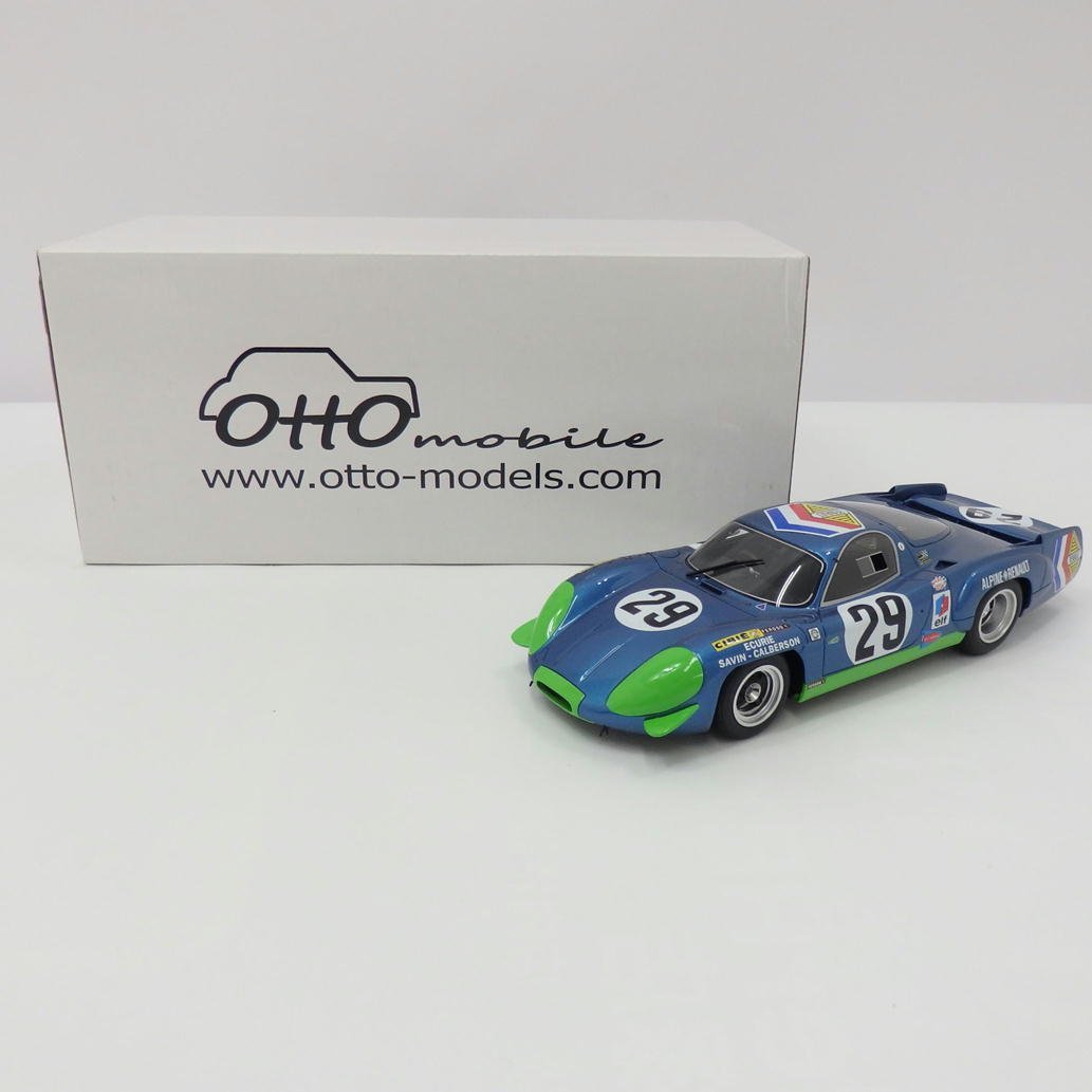 1円【良品】OTTO オットー/アルピーヌA 220 ルマン 1969 1/18 /OTM157/77