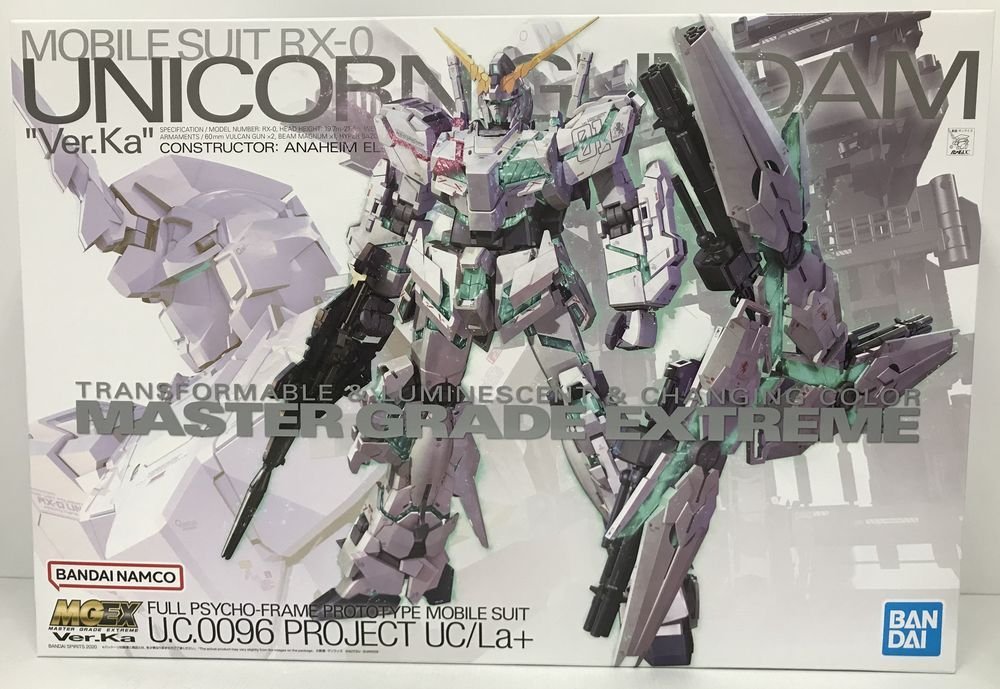 Wc095☆バンダイ MGEX 1/100 ユニコーンガンダム Ver.Ka 機動戦士