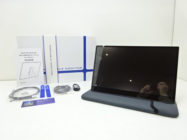 MageDok MG156-UT01 15.6型 4Kタッチ対応モバイルモニター 51HI○MageDok MG156-UT01 15.6インチ タッチパネル 4K モバイル