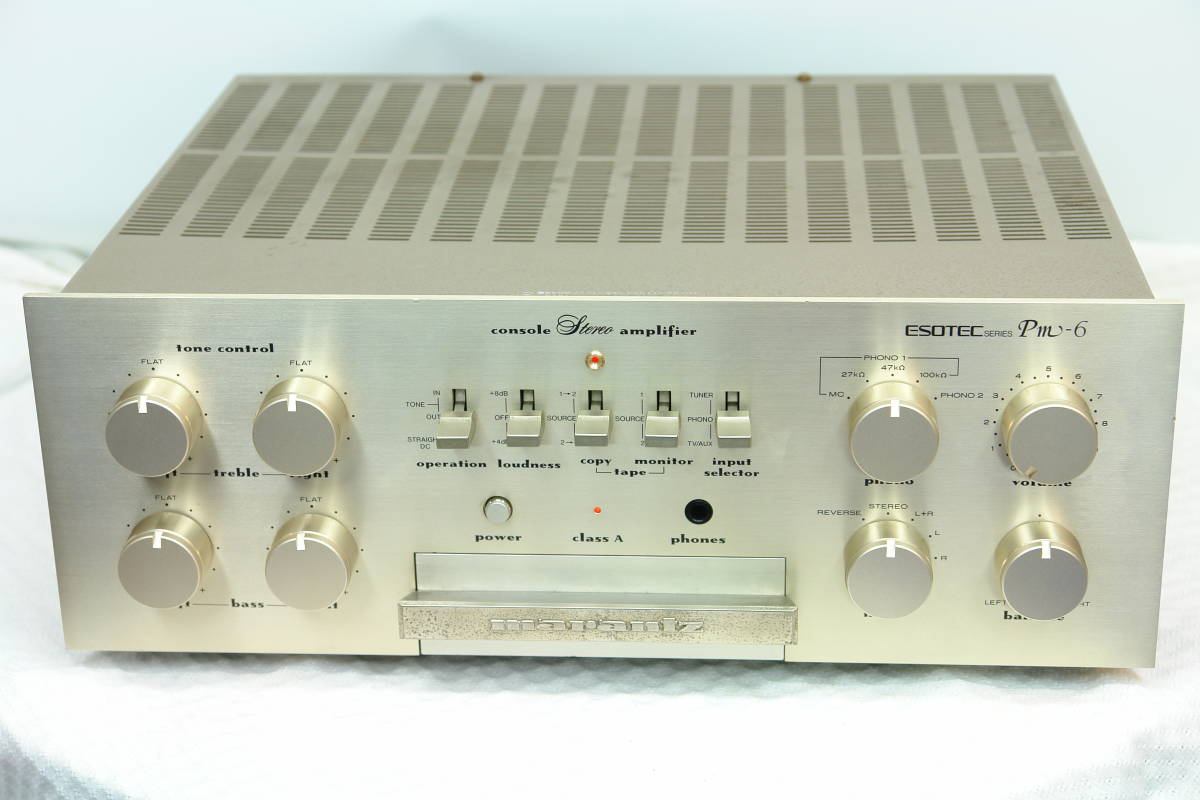 ヴィンテージ 希少 Marantz（マランツ) プリメインアンプPM420 marantz マランツ PM-6 ジャンク マランツ PM-6 プリメインアンプ PM