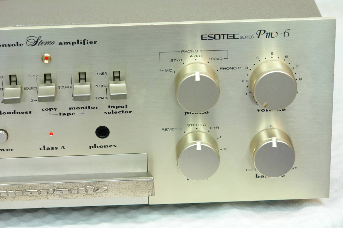 marantz マランツ PM-6 ジャンク マランツ PM-6 プリメインアンプ PM