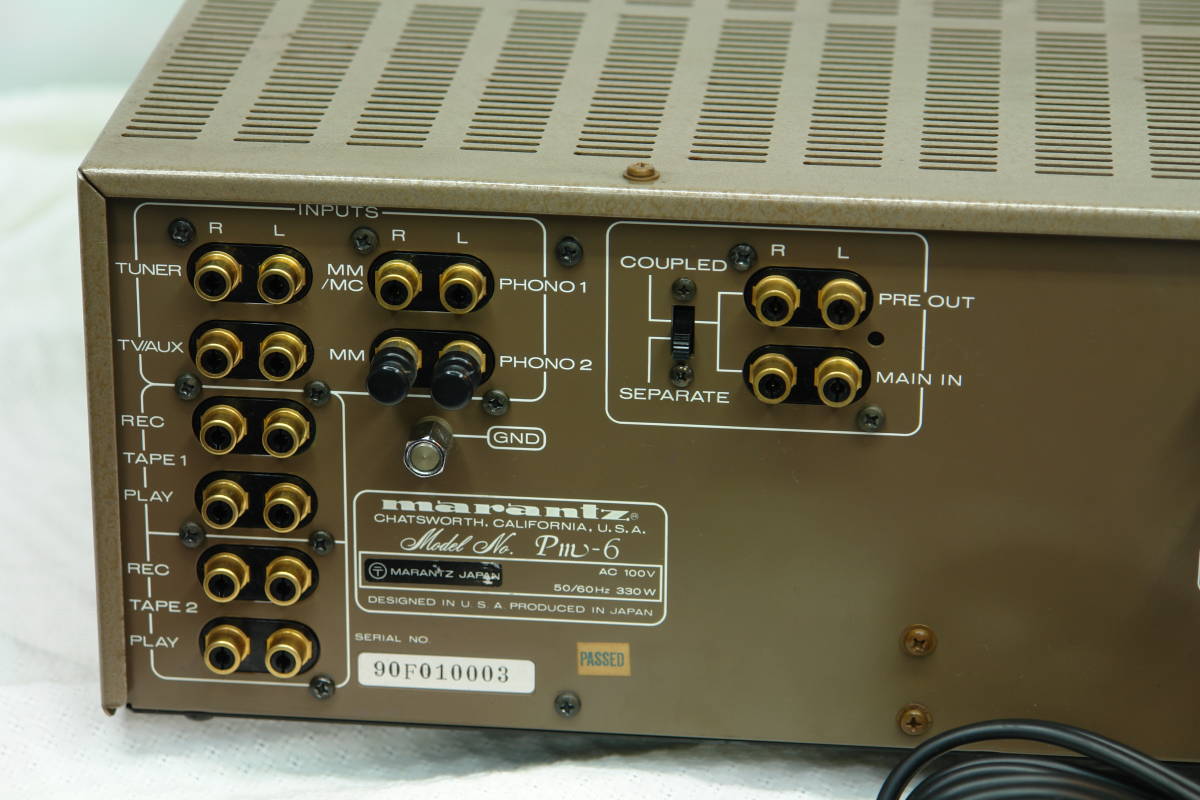 marantz マランツ PM-6 ジャンク マランツ PM-6 プリメインアンプ PM